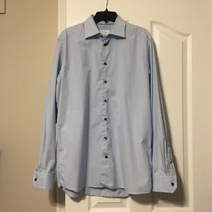 Eton Long Sleeve Button Up Size XL